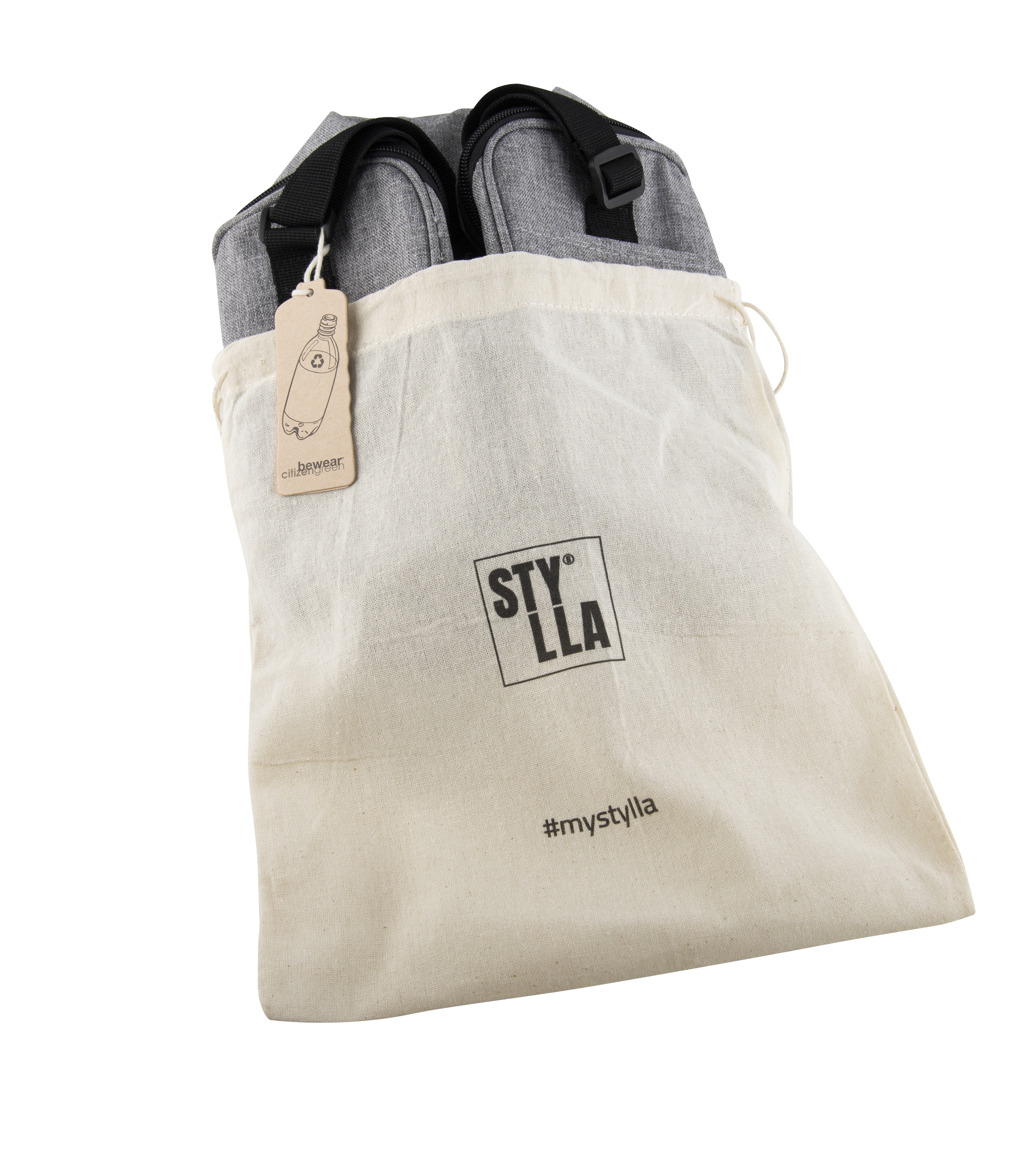 lunch bag termica GRIGIA sacchetto